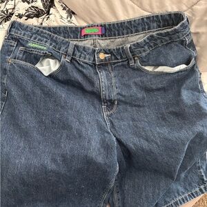 Empyre Dark Blue Denim Shorts women’s